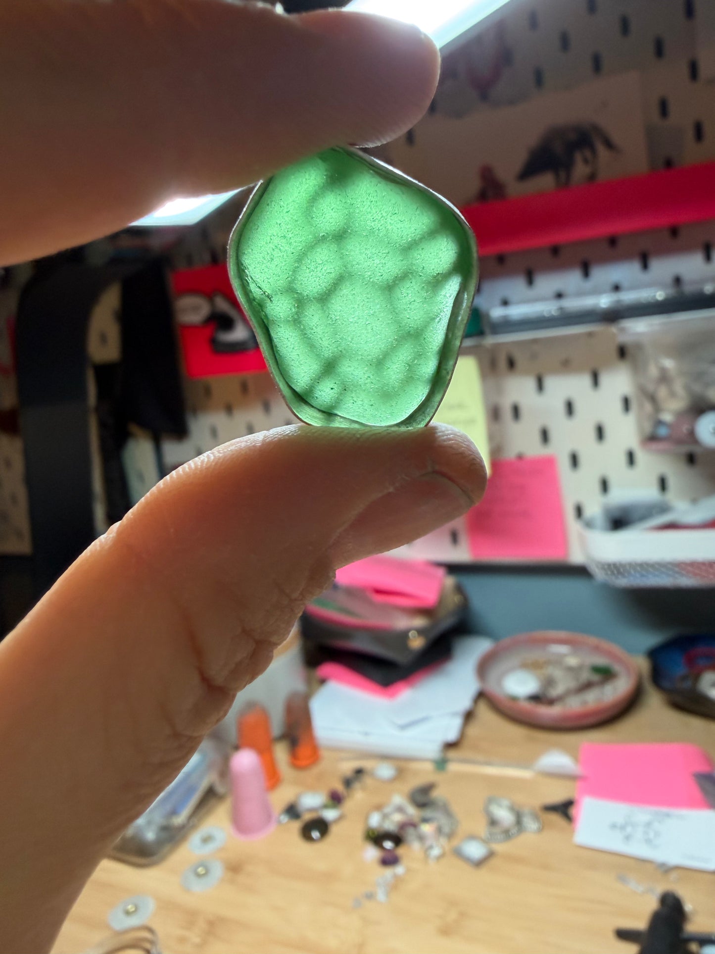 Custom Sea Glass Turtle
