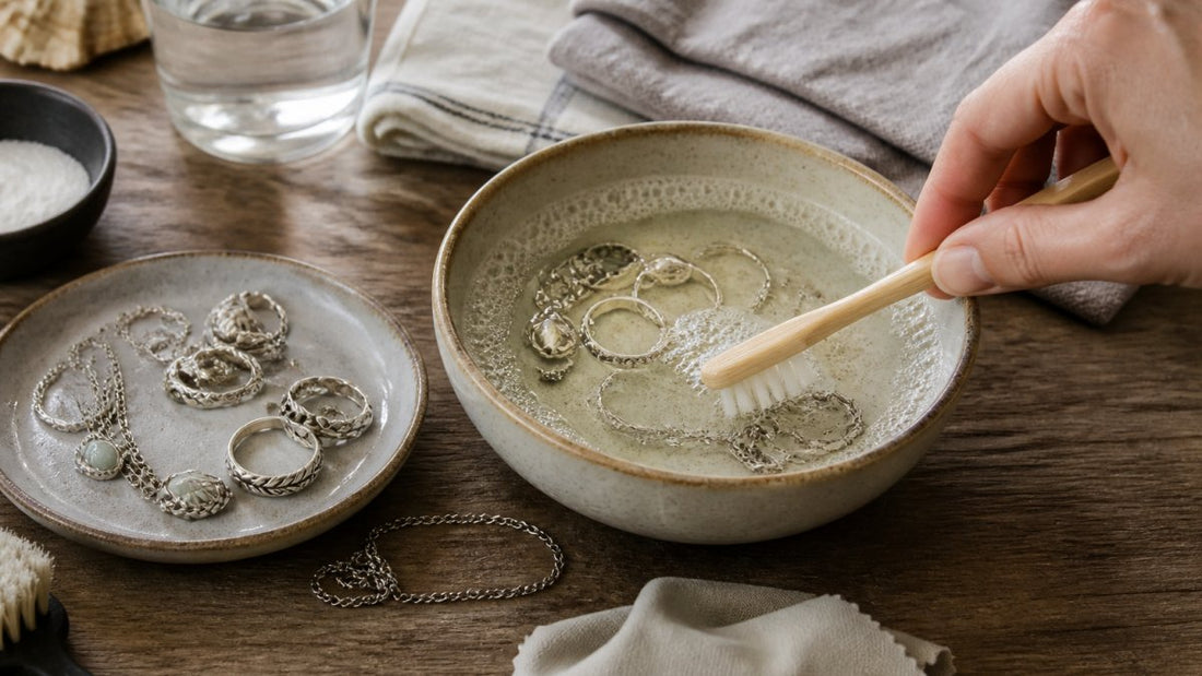 How to Clean Handmade Silver Jewelry Safely
