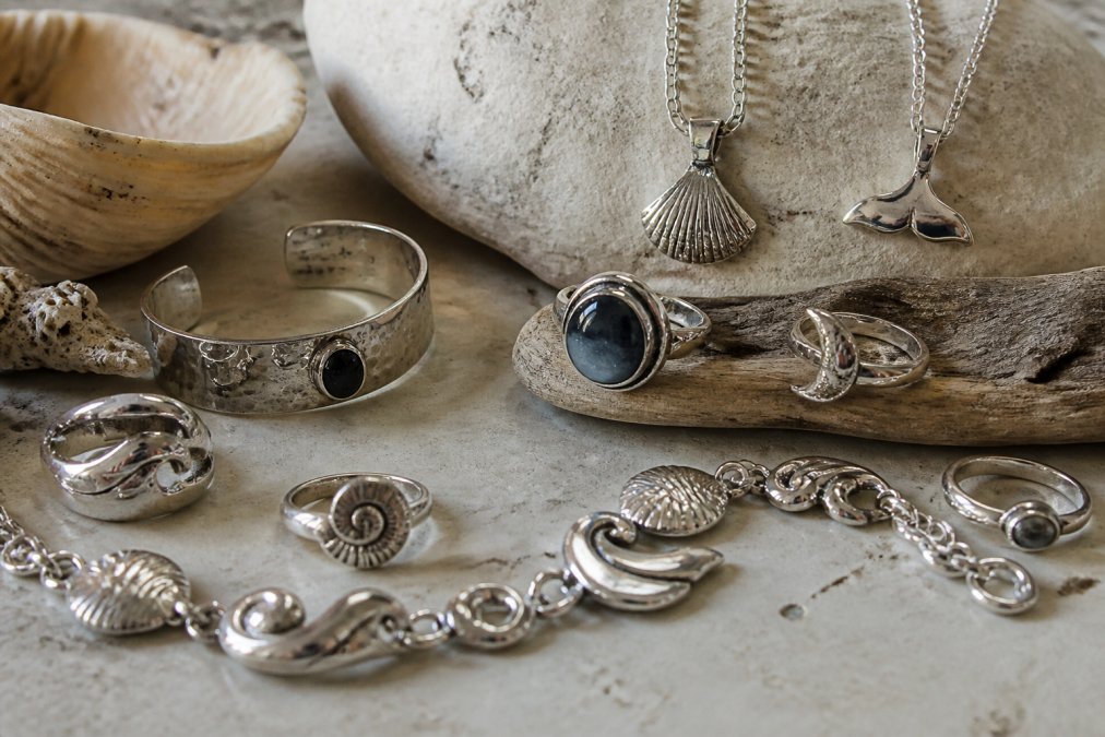 Unique Silver Jewelry for Women: Handmade Ocean Pieces