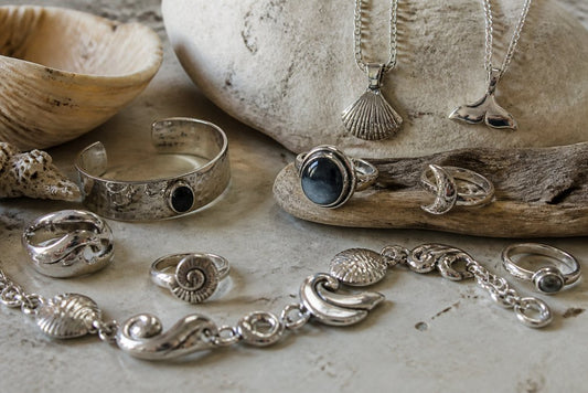 Unique Silver Jewelry for Women: Handmade Ocean Pieces