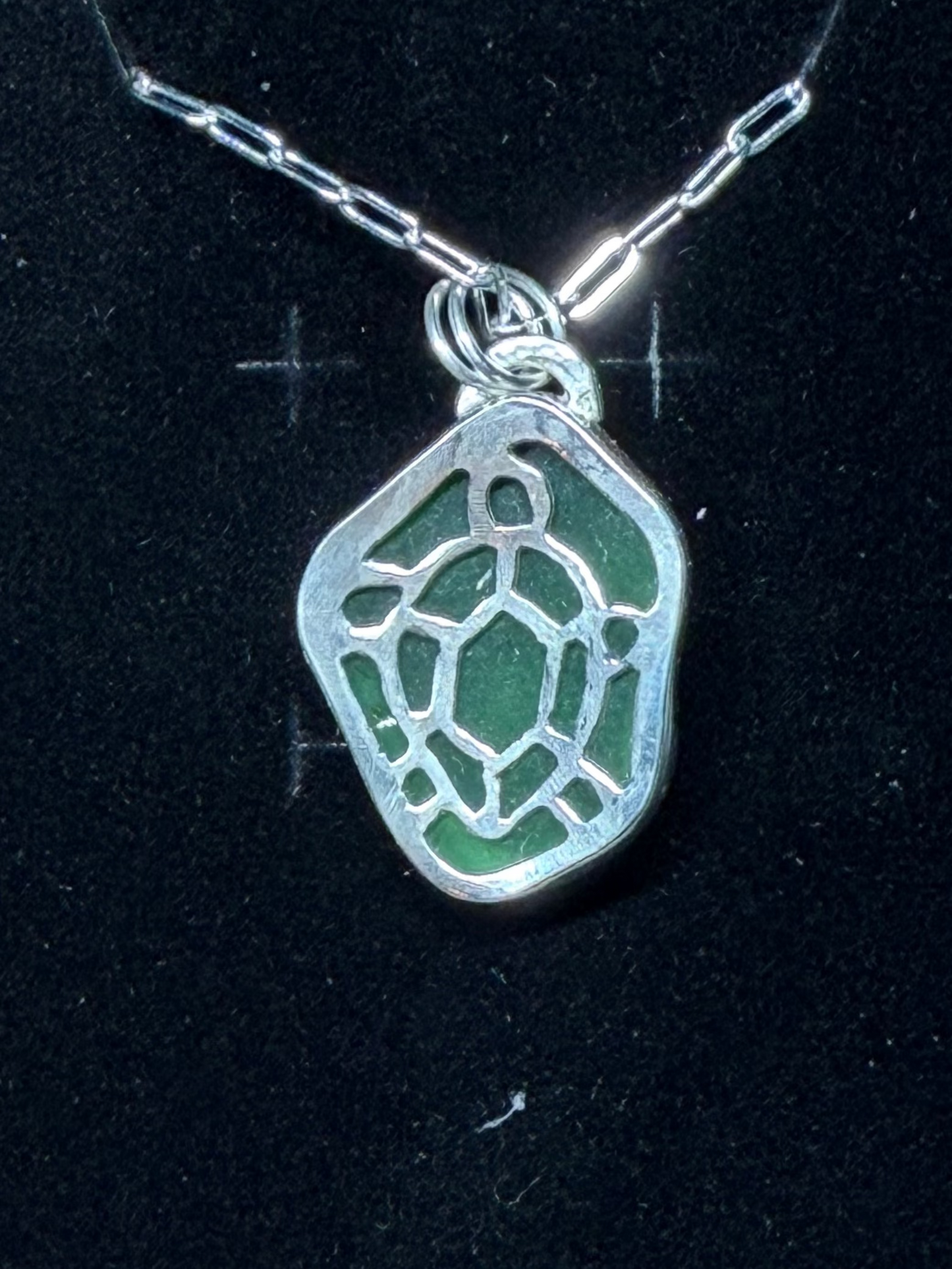 Custom Sea Glass Turtle